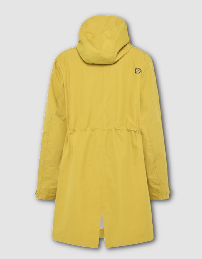 Didriksons Eliana Parka in Yellow Pollen