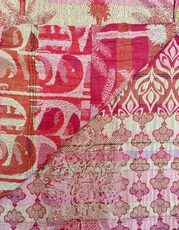 Letol Jacquard Amira Scarf in Bubblegum