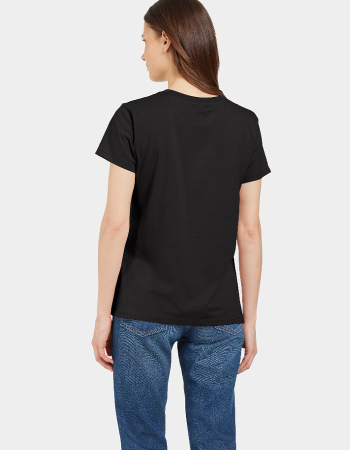 organic cotton black t-shirt