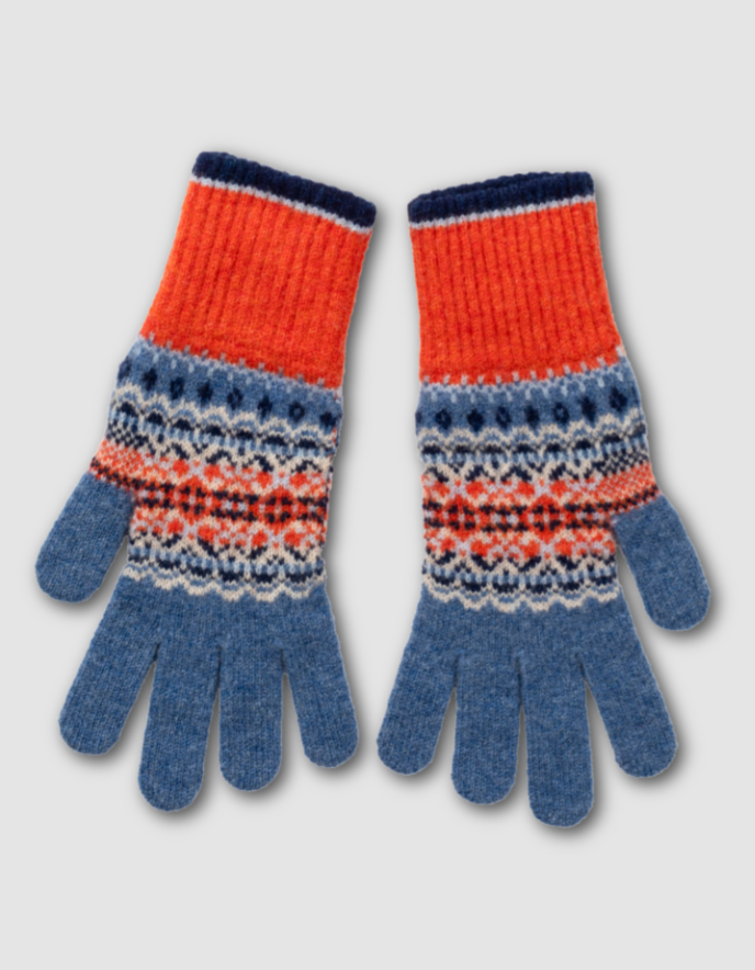 Eribe Alloa Gloves in Blue Bella