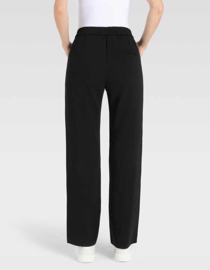 MAC Chiara Wide Leg Black Trousers