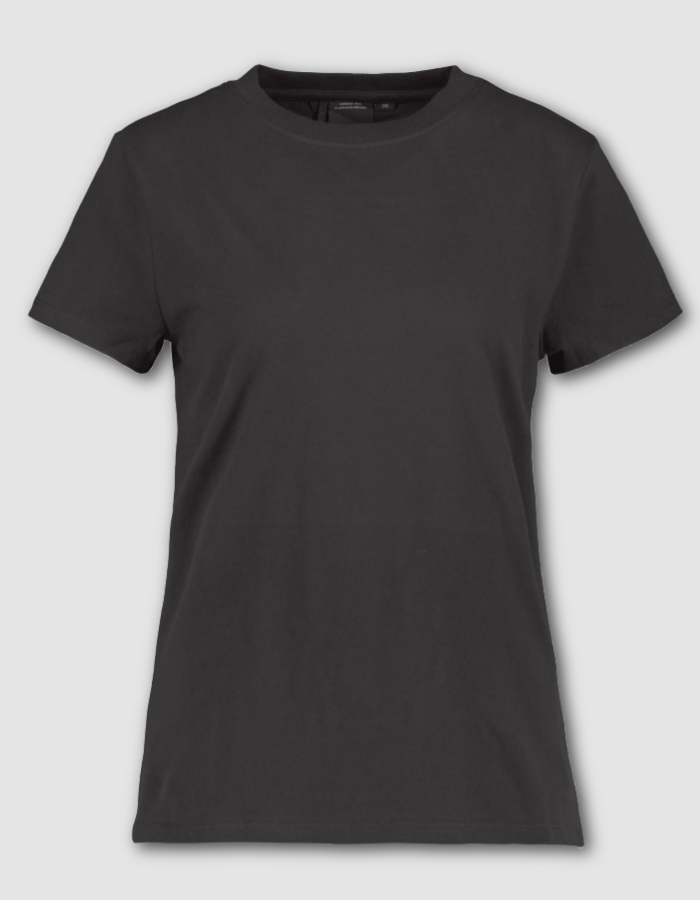 organic cotton black t-shirt