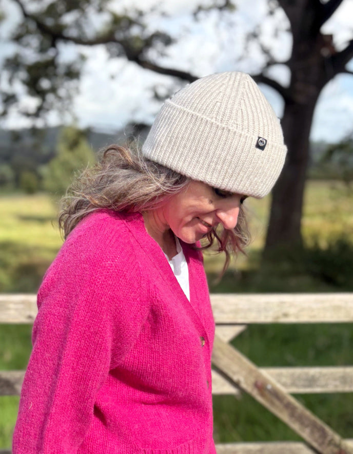 Danefae Danewarm Beanie in Cream