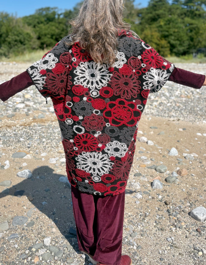 Luukaa Sorelle Knitted Convertible Coat