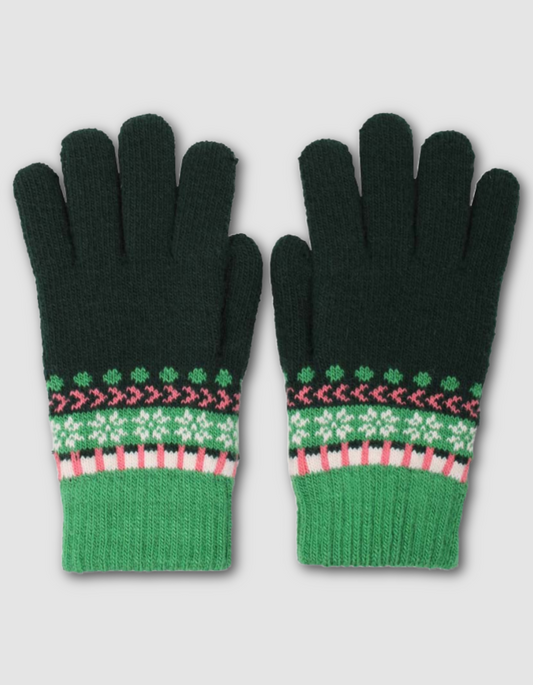 Danefae Danechestnut Gloves in Dark Forest