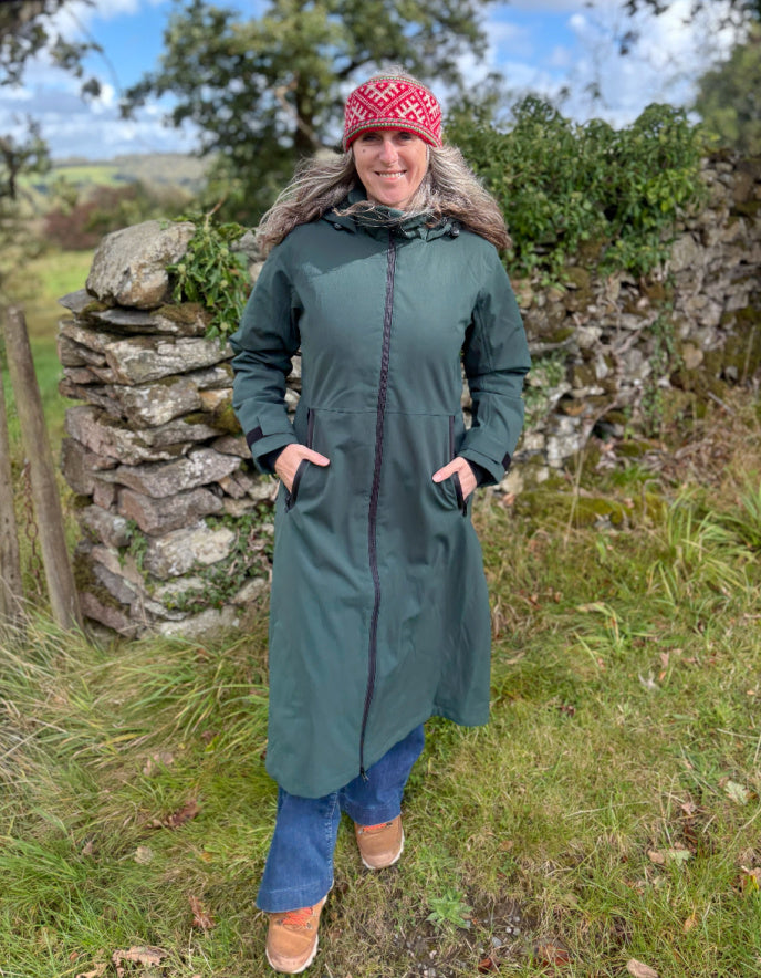 Danefae Danedogwalker Raincoat in Dark Forest