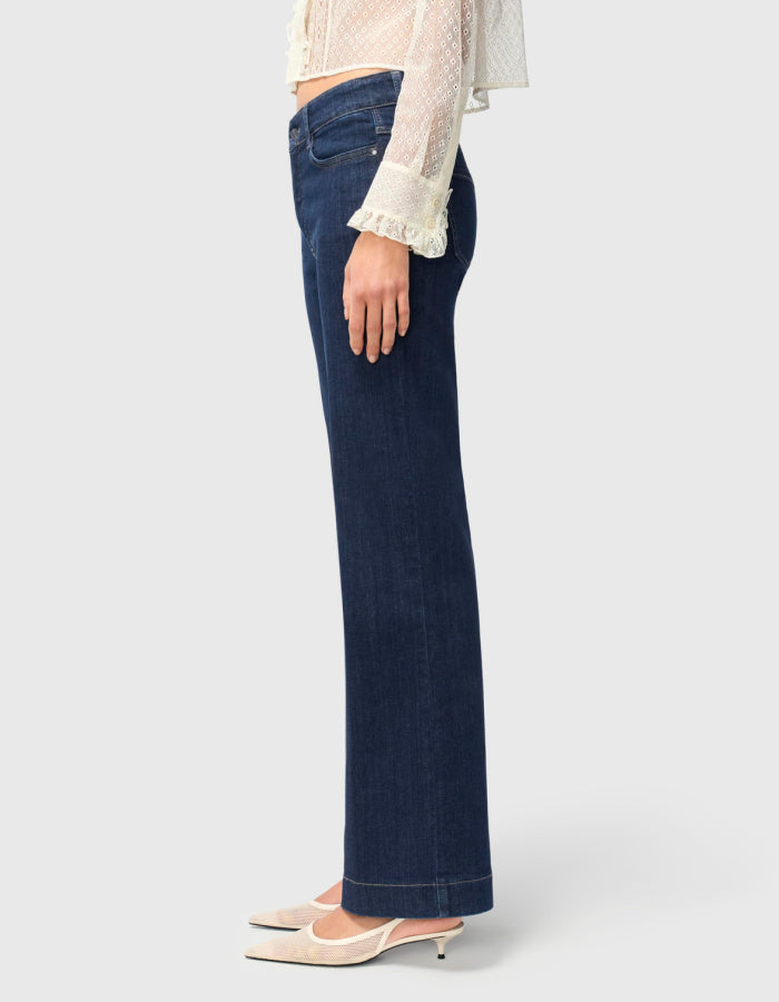 MAC Dream Wide Jeans in Fashion Rinsed
