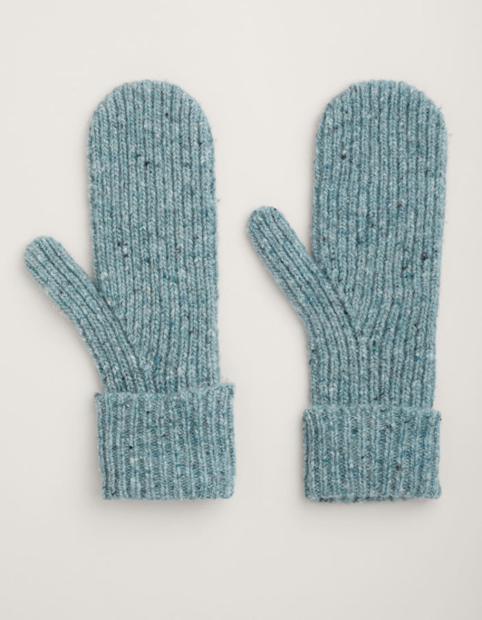 Seasalt Driftwood Mittens in Lichen