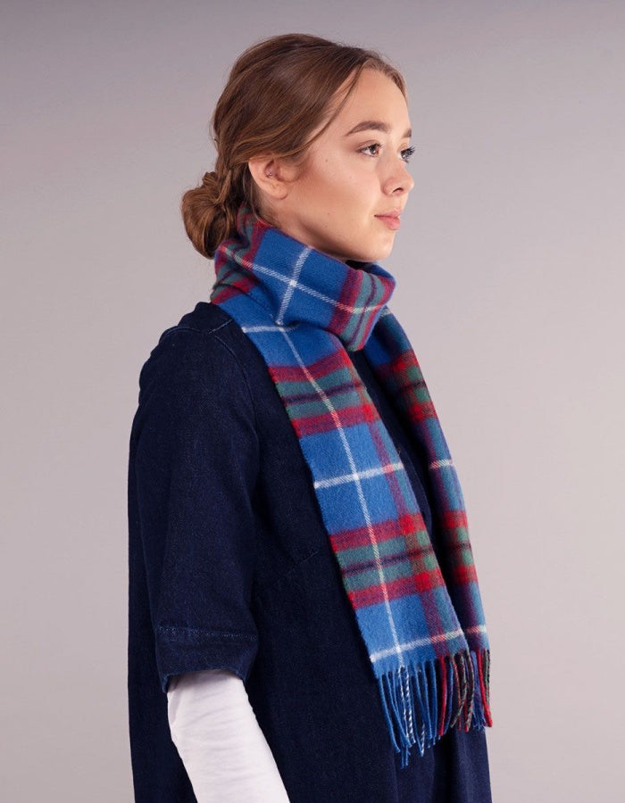 Lochcarron lambswool Scarf in Edinburgh Tartan