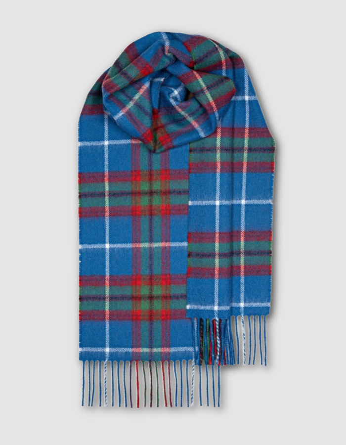 Lochcarron lambswool Scarf in Edinburgh Tartan