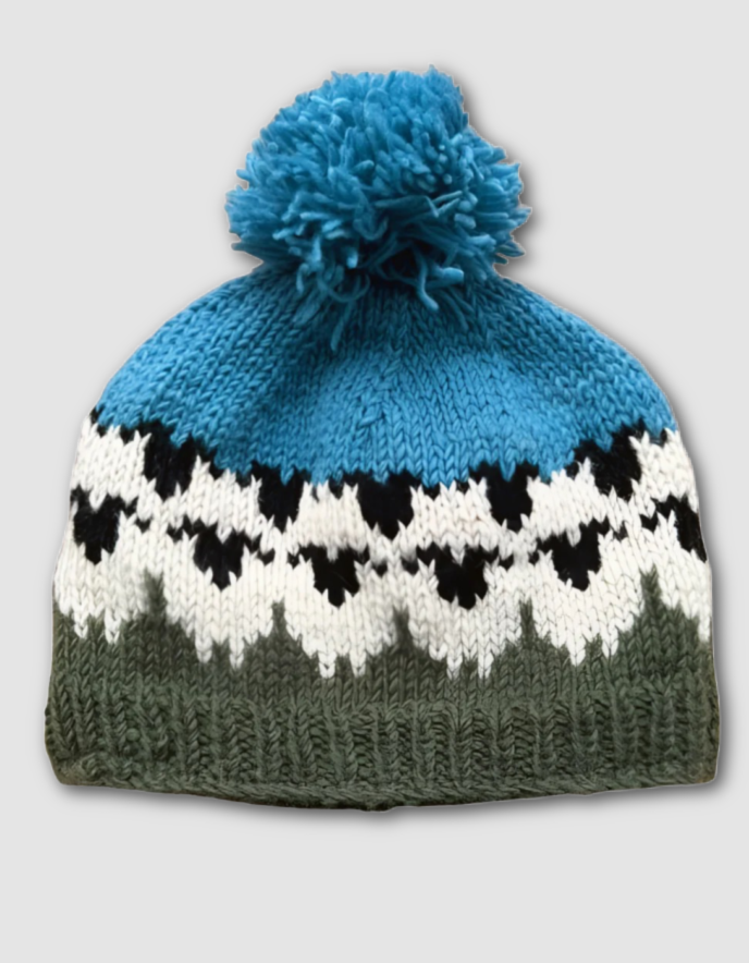 Frome the Source Flock of Sheep Bobble in Aqua