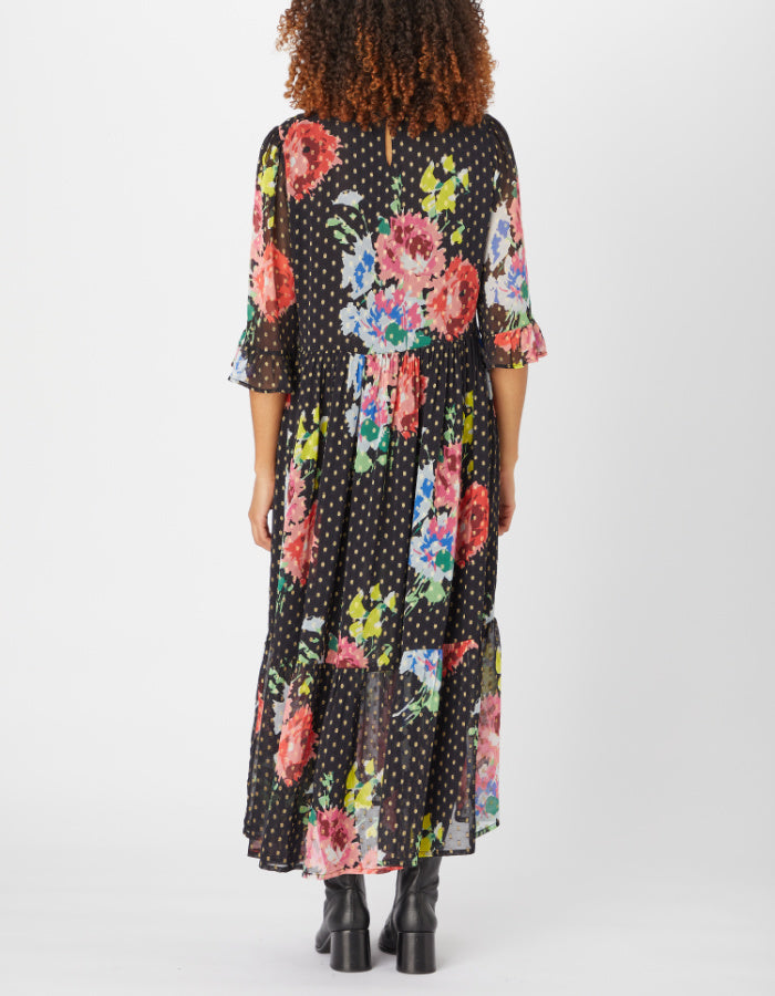 Sahara Floral Bouquet Maxi Dress