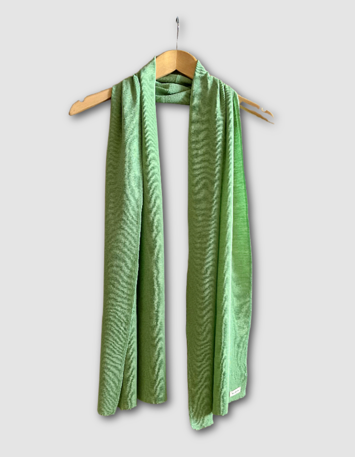 By Basics Merino Scarf in Pistachio