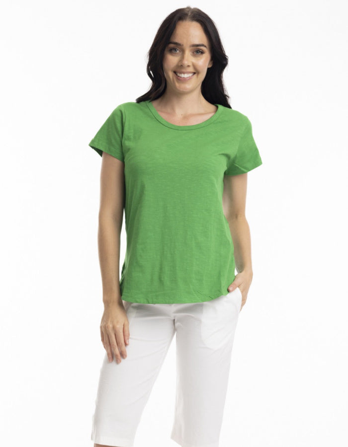 Orientique Organic Cotton T-Shirt in Green