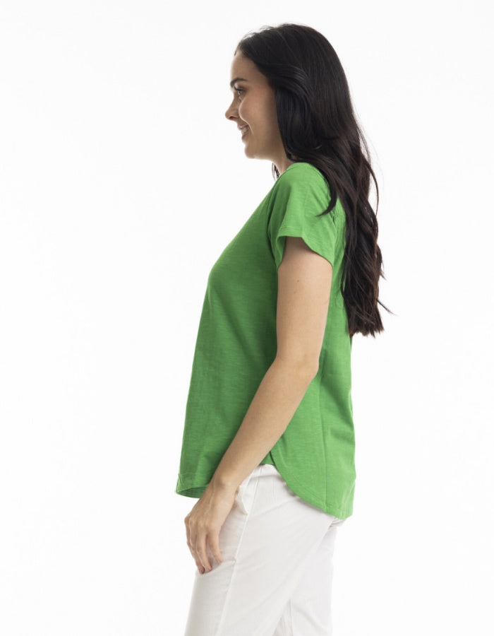 Orientique Organic Cotton T-Shirt in Green