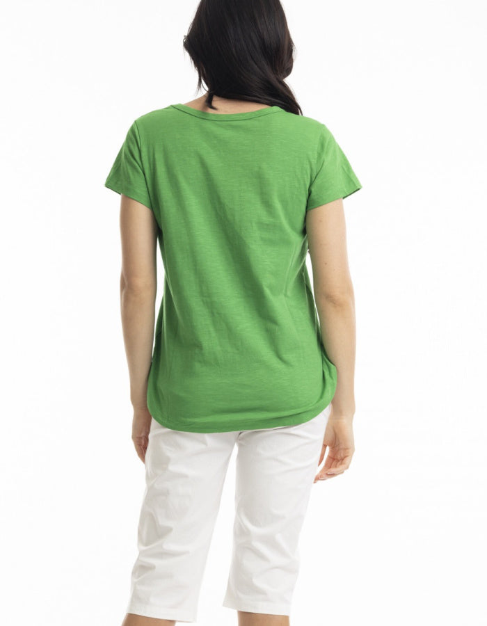 Orientique Organic Cotton T-Shirt in Green