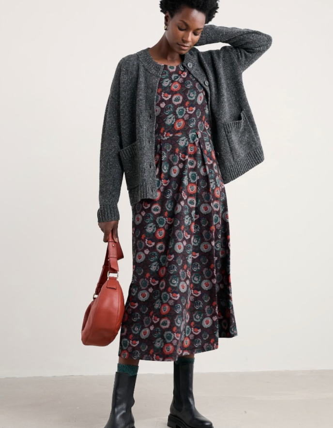 Harbour Sands Chunky Crew Neck Cardigan