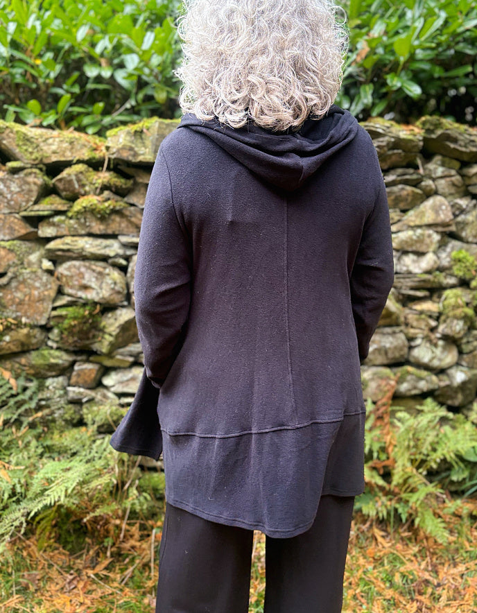 Vetono Hooded Cardigan