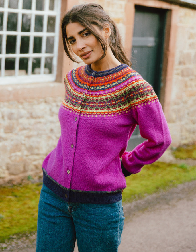 Eribe Alpine Short Cardigan in Jazz