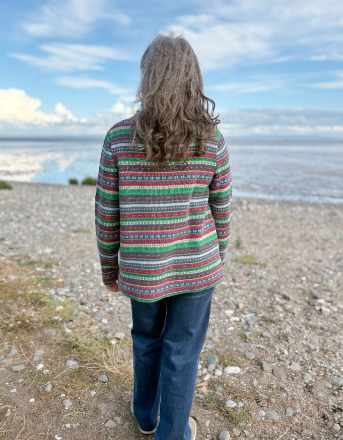Heidekonigin Jewel Fair Isle Pullover