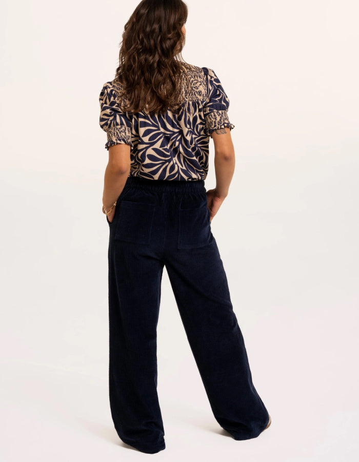 Brakeburn Jinan Trouser in Navy