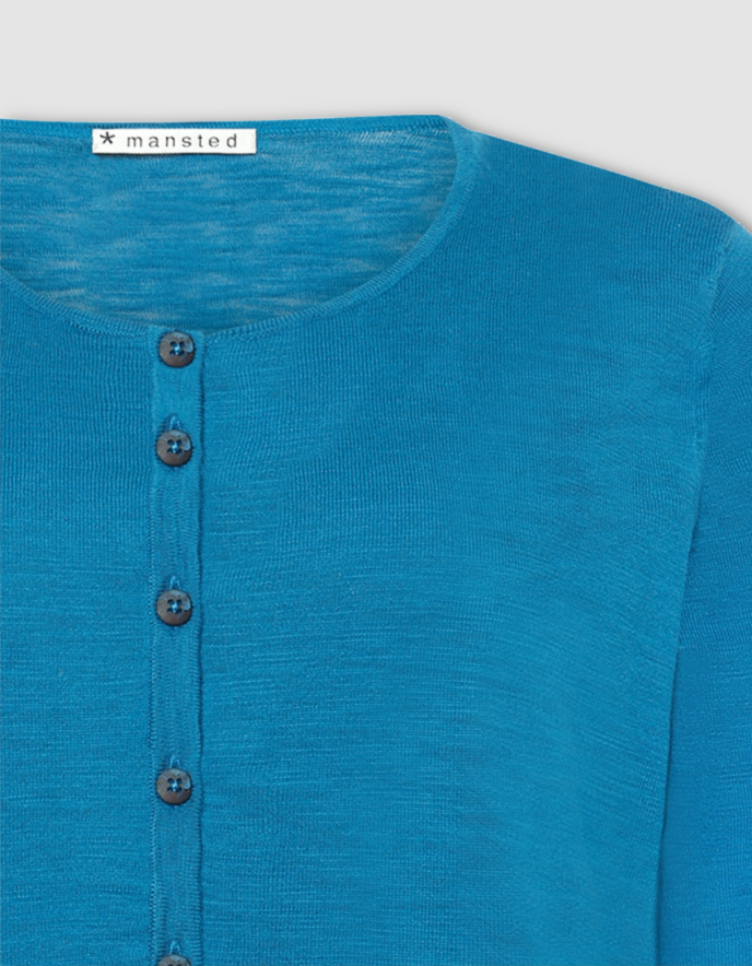 Mansted Katrine Cardigan in Turquoise