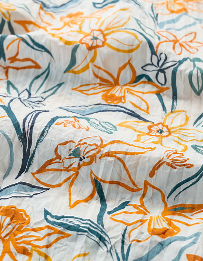 Seasalt Larissa Shirt in Painted Daffodil Chalk