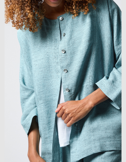 Sahara Twisted Linen Relaxed Jacket