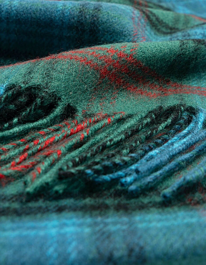 Lochcarron Lambswool Scarf in Lochcarron Hunting Ancient Tartan