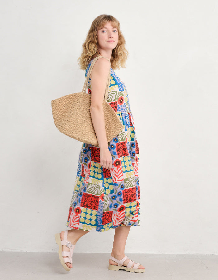 Seasalt Lowland Heather Linen Dress