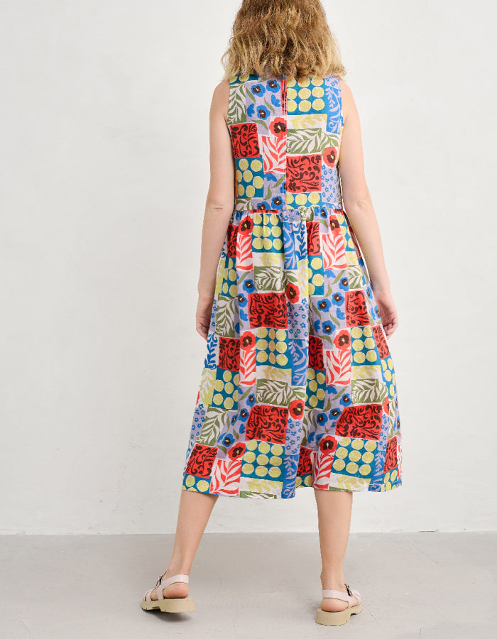 Seasalt Lowland Heather Linen Dress