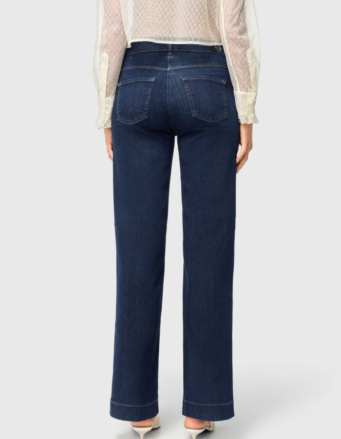 MAC Dream Wide Jeans in Fashion Rinsed