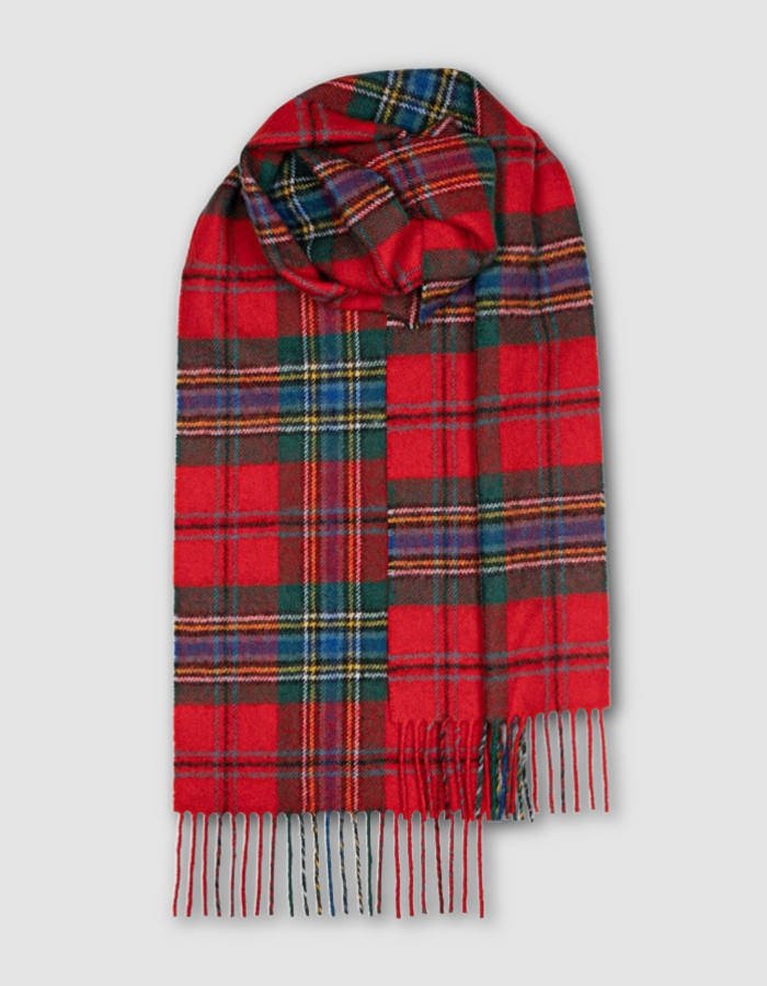 Lochcarron Lambswool Scarf in Maclean of Duart Tartan