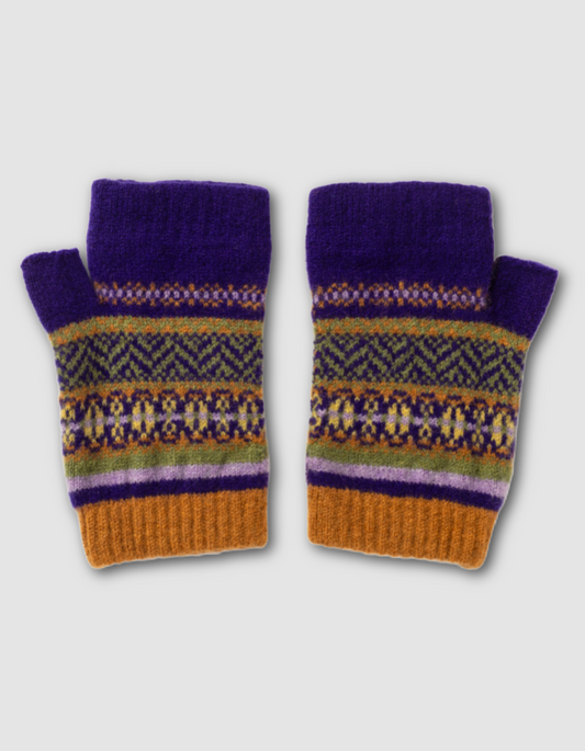 Eribe Stobo Open Mitts in Mulberry