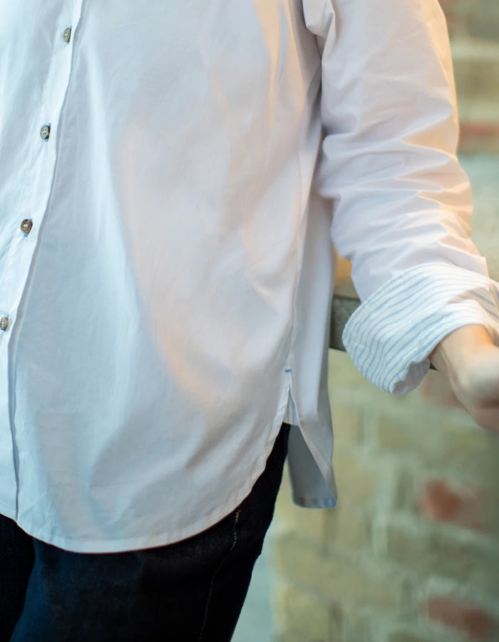 Chalk Nola White Shirt