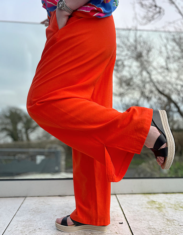 Milano Hot Orange Trouser