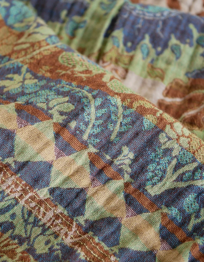 Letol Jacquard Scarf Felicien in Pickles