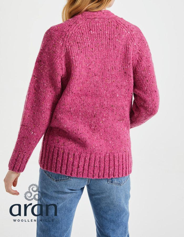 Aran Mills Donegal Cardigan with Side Pockets