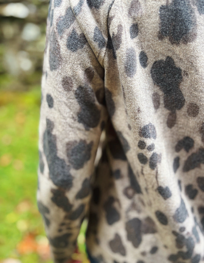 Betty Barclay Animal Print Cowl Top