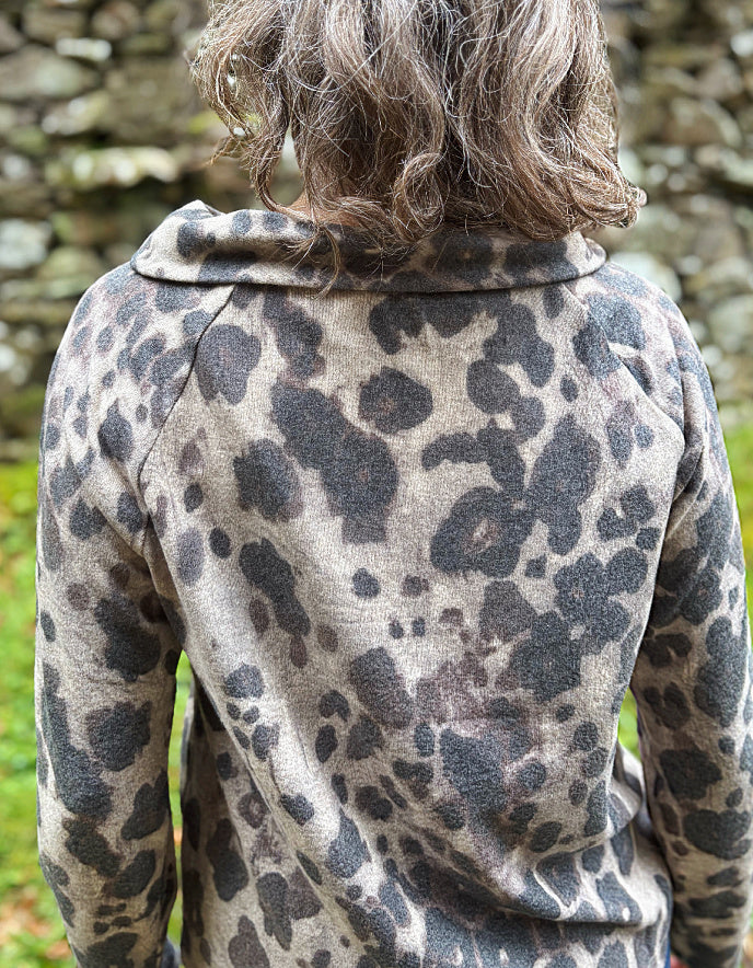 Betty Barclay Animal Print Cowl Top