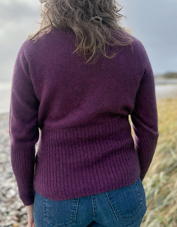 Noble Wilde Rib Turtle Neck in Twilight