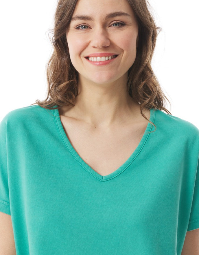 Mousqueton Roscella Tee in Jade