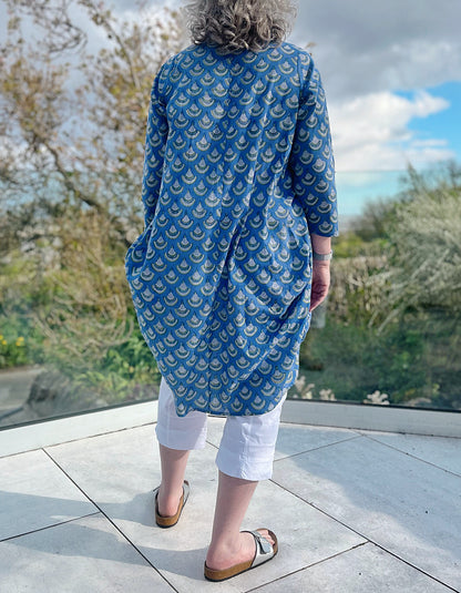 Nila Rubia Roshan Dress in Bluebell