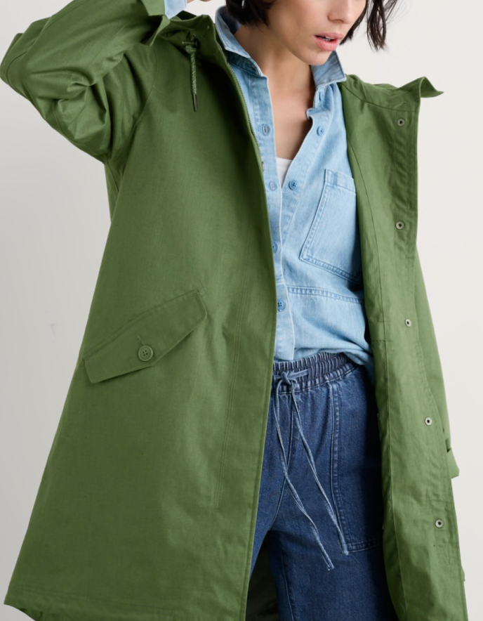 Seasalt Seafaring Coat in Heath