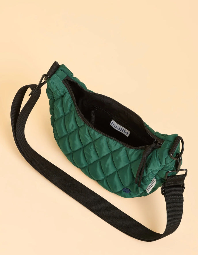 Brakeburn Shipstal Sling Bag in Emerald Green