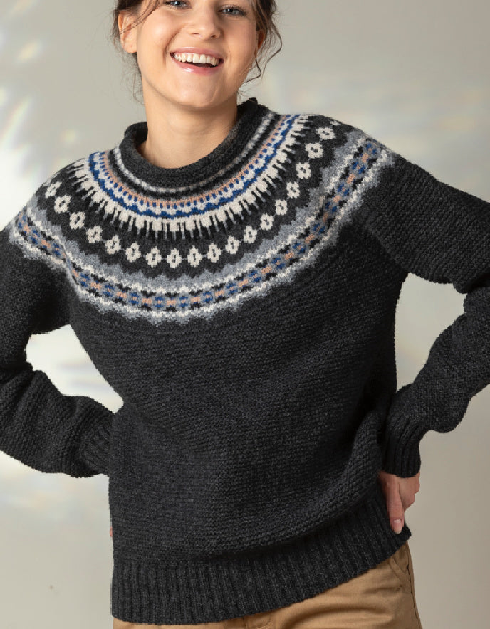 Eribe Stoneybrek Sweater in Aries
