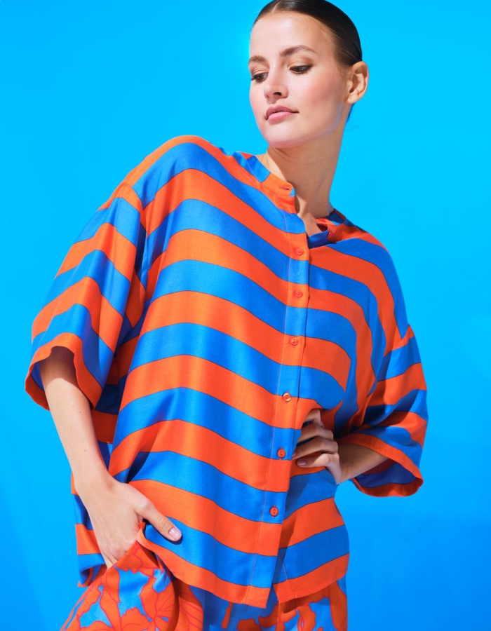 Milano Super Stripe Oversized Shirt