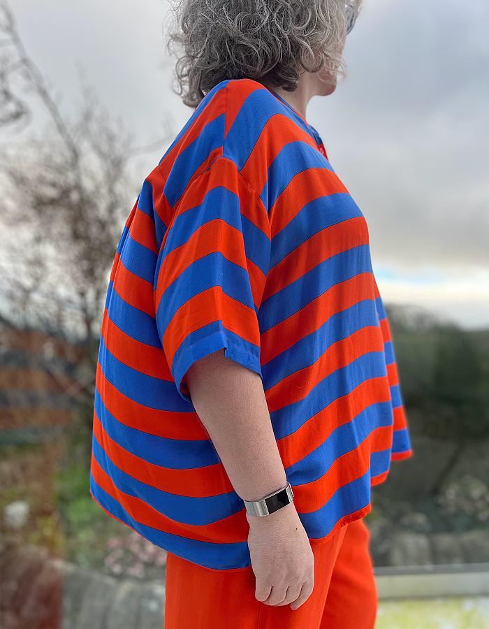 Milano Super Stripe Oversized Shirt