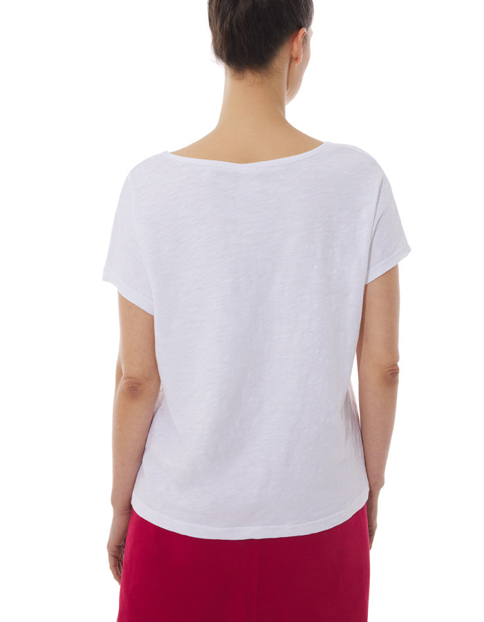 Mousqueton Vally Tee in White