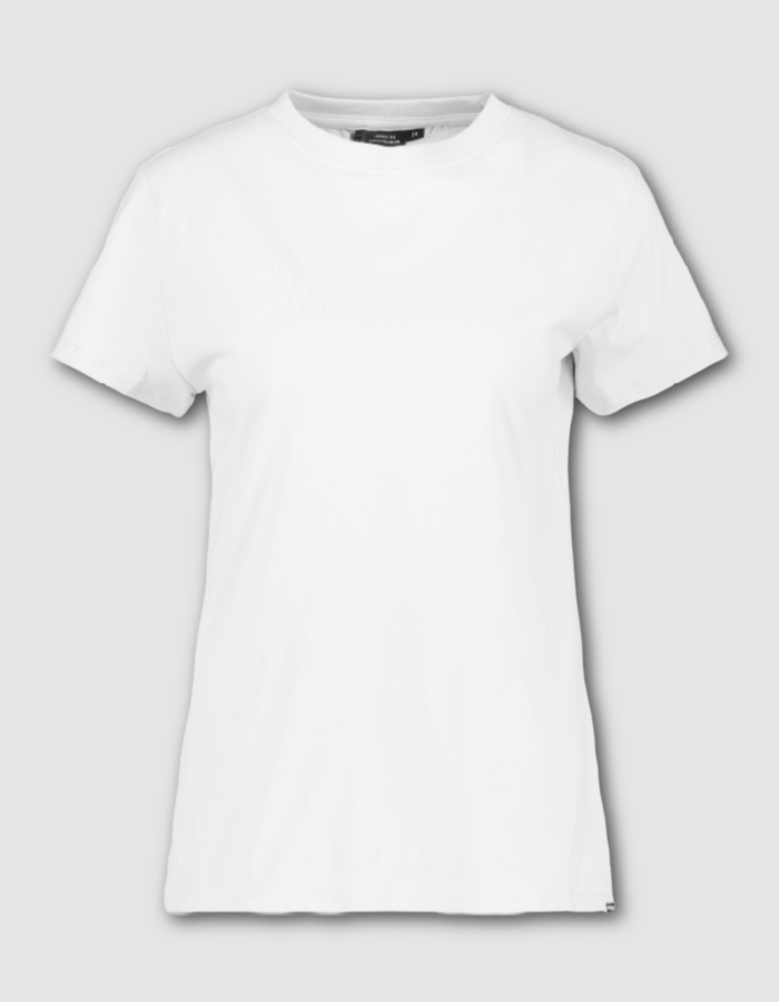 organic cotton white t-shirt